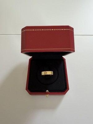 Cartier Love Ring 18K Rose Gold Size 51 Small Model