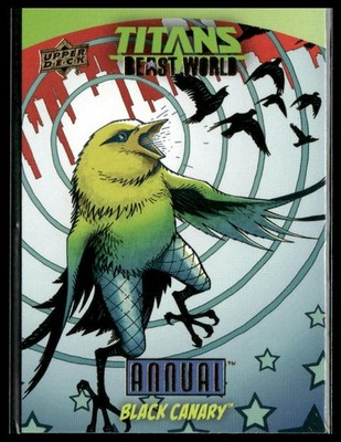2023-24 Upper Deck DC Annual #BW-15 Black Canary Beast World