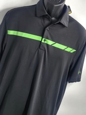 Under Armour Golf Polo ColdBlack HeatGear Loose Performance Short Sleeve Mens M