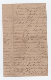 CONFEDERATE CIVIL WAR LETTER 56th NC Vols Pickett & BATTLE of NEW BERN !!