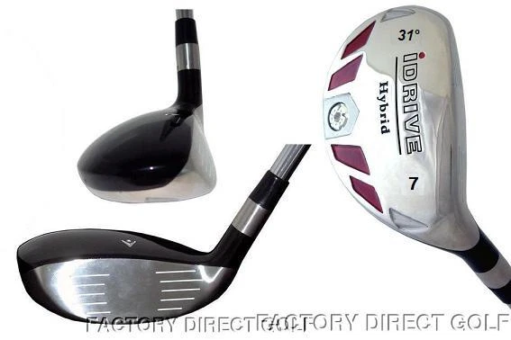 iDRIVE RESCUE Hybrid Regular Flex #7 Iron Wood 31° STEEL SHAFT - Image 2 of 2