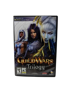 Guild Wars Trilogy 2008 PC DVD-Rom Online Video Game Complete in Box/Case CIB