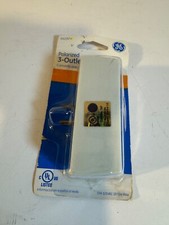 New in Package GE POLARIZED 3-OUTLET TAPS converts 1 outlet into 3 - 54192