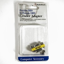25-Pin DB25 Female to DB25 Female Gender Changer Adapter Radio Shack 26-228