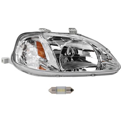 Headlight Driving Head light Headlamp  Passenger Right Side Hand Coupe Sedan