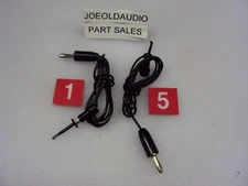 E Z HOOK P/N BXM Black Hook To Binding Post 36 Inches Long 2 PIECES NEW/UNUSED