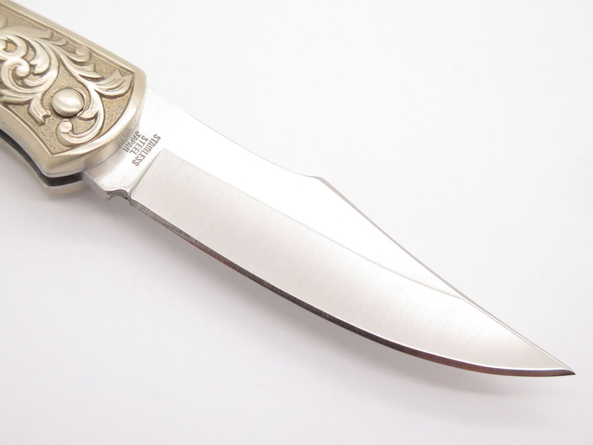 Vtg Explorer G Sakai Seki Japan Lynx Scrimshaw 3.1 Folding Vtg Explorer G Sakai Seki Japan Lynx Scrimshaw 3.1 Folding