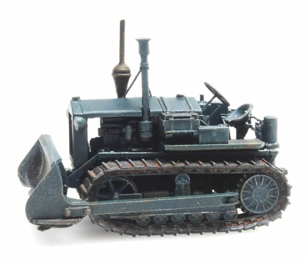 Artitec 387.377 - 1:87: Hanomag K50 Planierraupe, Fertigmodell - Neu + Ovp-image