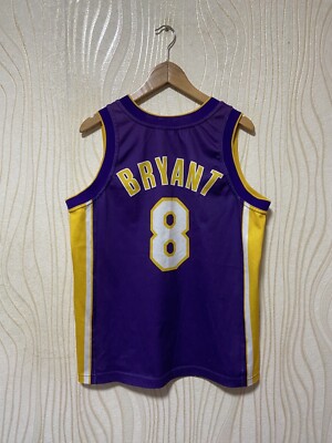 LOS ANGELES LAKERS NBA BASKETBALL SHIRT JERSEY CHAMPION sz S MEN