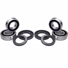 Both Front Wheel Bearings & Seal Kits for 2003-2006 Yamaha YFS200 Blaster 200