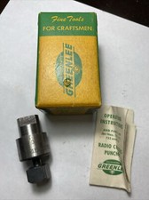 Greenlee No. 730 5/8" Round Radio Chassis Punch w Box Made in USA Vintage