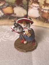 Wee Forest Folk M-290 Clippity-Clop Special Red/White/Blue Girl