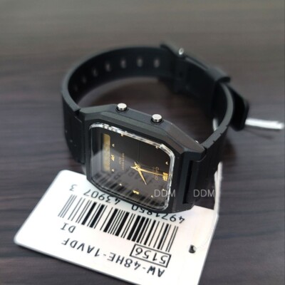 Montre Casio AW-48HE-1A - Double Affichage Numérique/analogique - Unisexe - Classique - Neuf étiqueté