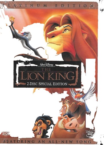 THE LION KING MOVIE COLLECTION (BLU-RAY) BRAND NEW
