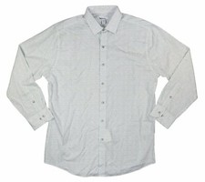 Bar III Scattered Dots Slim Fit Stretch Men's Long Sleeve Button Down Shirt NWT