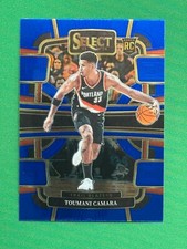 2023-24 Panini Select Basketball Blue Retail Parallel #81 Toumani Camara RC