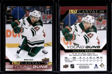 2022-23 Upper Deck Series 1 Young Guns Canvas #C114 Marco Rossi Rookie RC