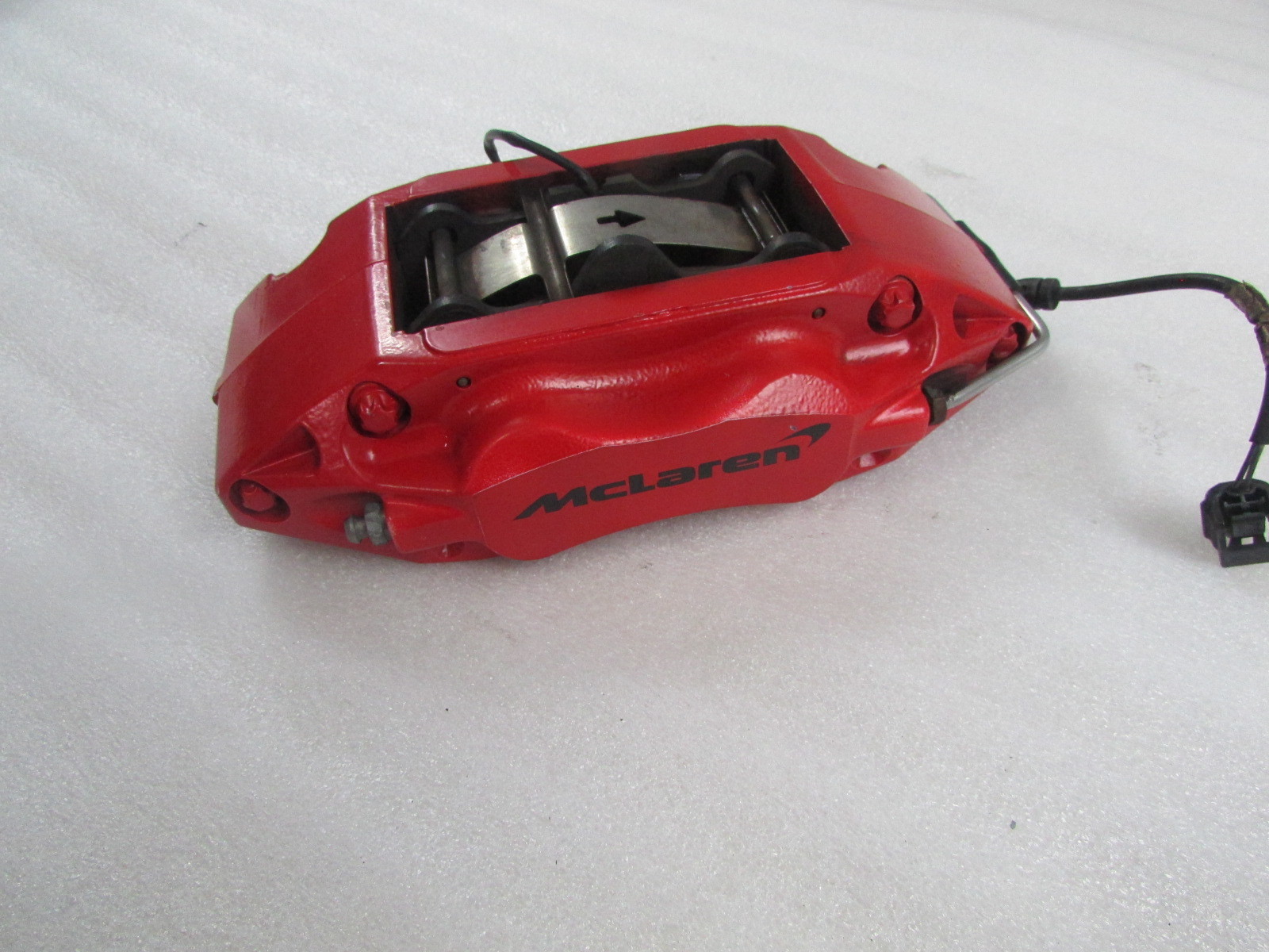 McLaren MP4-12C, RH, Right Rear Brake Caliper, Red, Used, P/N 11C0566CP