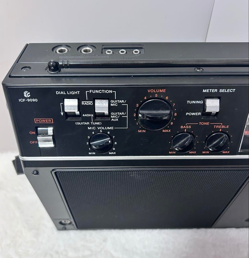 Excellent】SONY ICF-9090 Guitar Amplifier FM/AM Radio | eBay Excellent】SONY ICF-9090 Guitar Amplifier FM/AM Radio | eBay