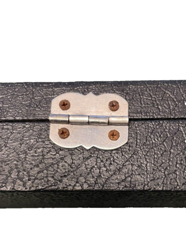 Vintage Antiqua 30-5334 Carved Four-Part Pool Cue Hard Carry Case - Picture 12 of 17