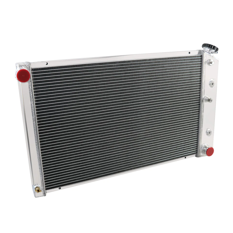 3-ROW RADIATOR FOR 1970-81 CHEVY C10 C20 CAMARO/78-87 EL CAMINO MONTE CARLO OLDS Foto 3 de 4