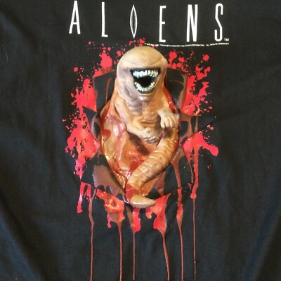 NOS vintage 1991 ALIENS movie long sleeve shirt XL