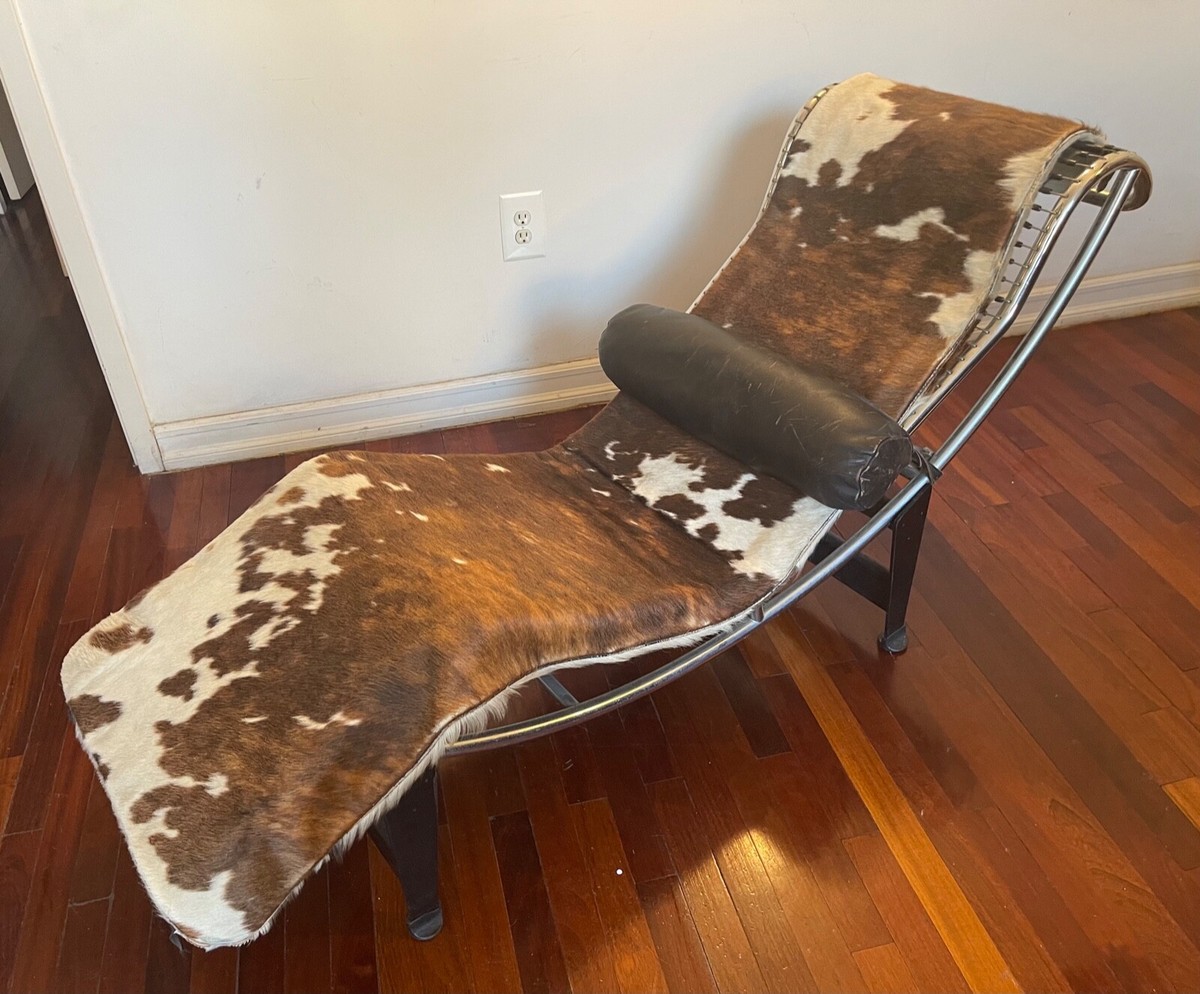 LC4 Le Corbusier Chaise:Signed, Labeled & Numbered 5499