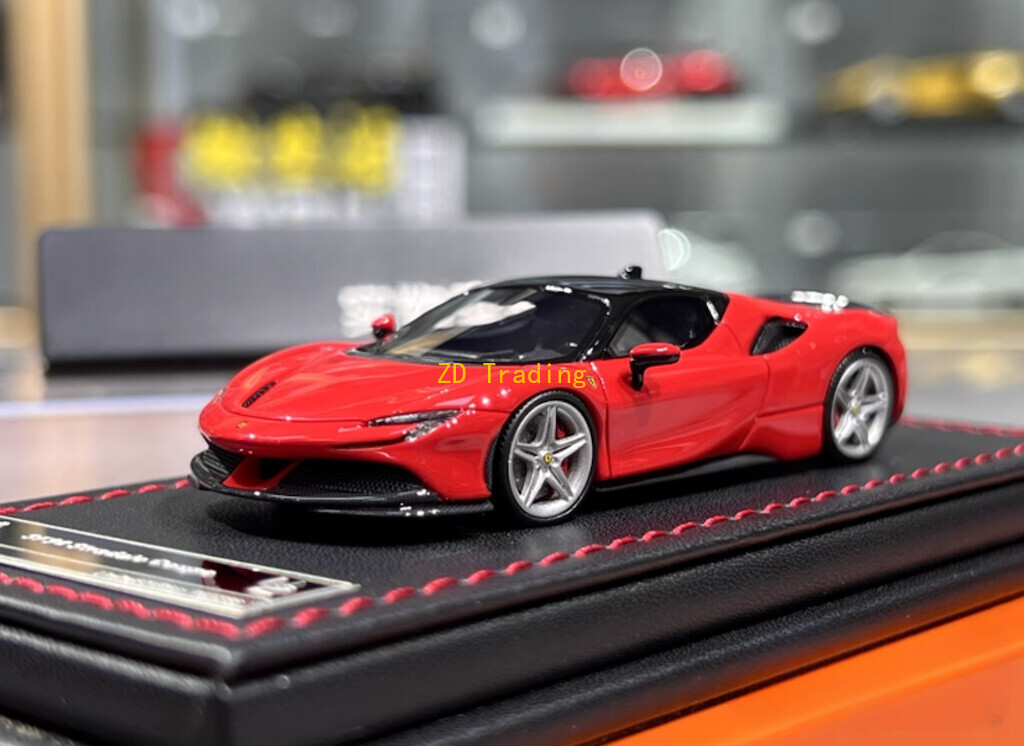 ZD U2 1:64 Red SF90 Stradale Coupe Hard Top Sports Model