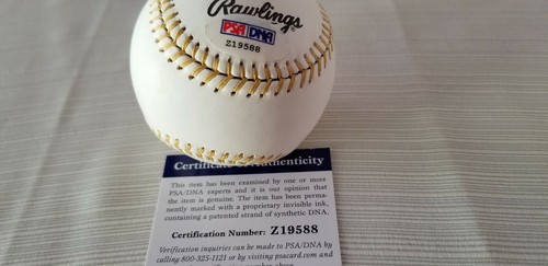 ozzie smith signed gold glove baseball ROMLB cardinals HOF coa by PSA Z19588 - Picture 3 of 3