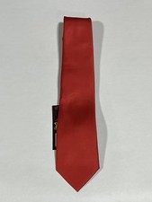 Mens St Patrick Red Tie With Matching Pocket Square NEW