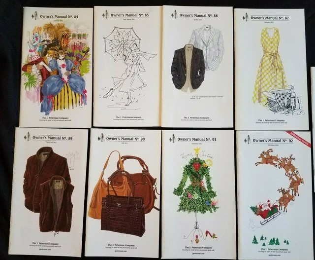 J PETERMAN Owner's Manual catalog lot 2011 Issues 8492 + Annata eBay