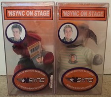 NSYNC On Stage Limited Edition Rare Bear Collection