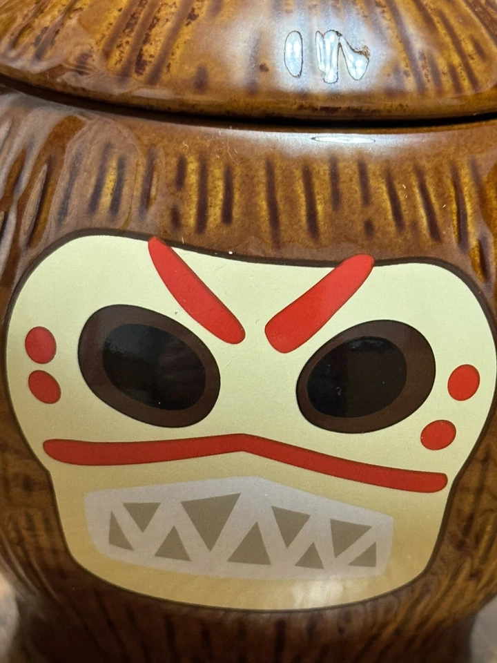 Taza de coco con tapa Moana Kakamora de los parques de Disney excelente nueva sin etiquetas Foto 2 de 4