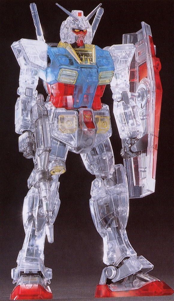 MG 1/100 RX-78-2 Gundam Crystal Version (Mobile Suit Gundam MG 1/100 RX-78-2 Gundam Crystal Version (Mobile Suit Gundam