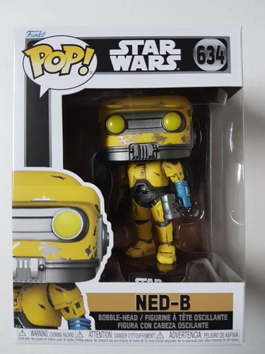 Funko Pop Star Wars Obi-Wan #634 Ned-B Figure Brand NEW IN STOCK
