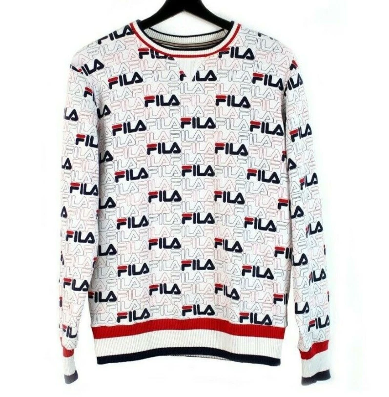 Oversized fila deals sweatshirt