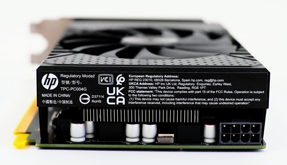 NVIDIA GeForce RTX 4060 8GB GDDR6 Single Fan Graphics Card