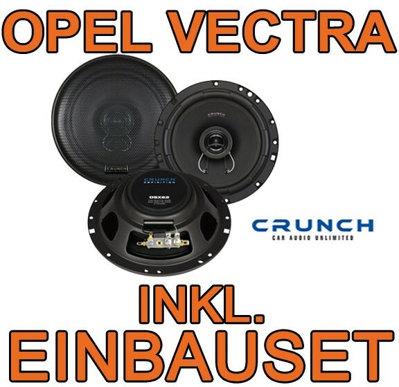 Opel Vectra A B C CRUNCH 200-ВАТТНЫЙ КОМПЛЕКТ КОРОБОК ДЛЯ НАРЕЗКИ МЯСА 16 см 2-WEGE TÜR SYSTEM