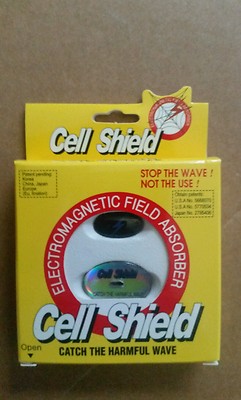 Cell Shield smartphone  cell phone radiation shield protector EMF absorber new