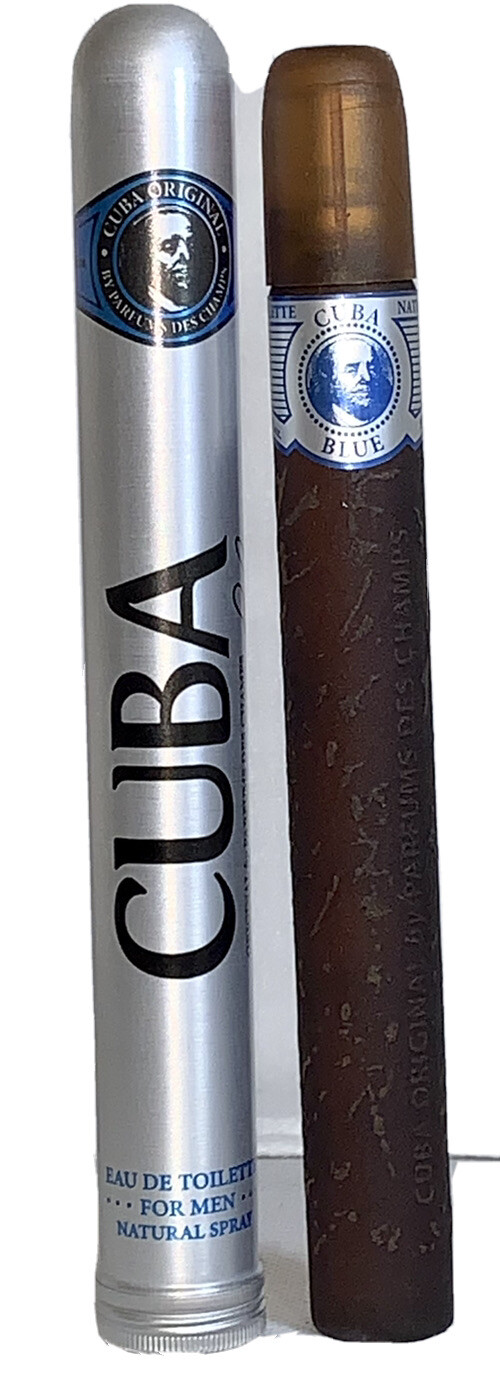 perfume for men (2)CUBA GOLD&BLUE Original By Perfume Long Lasting Natural Spray