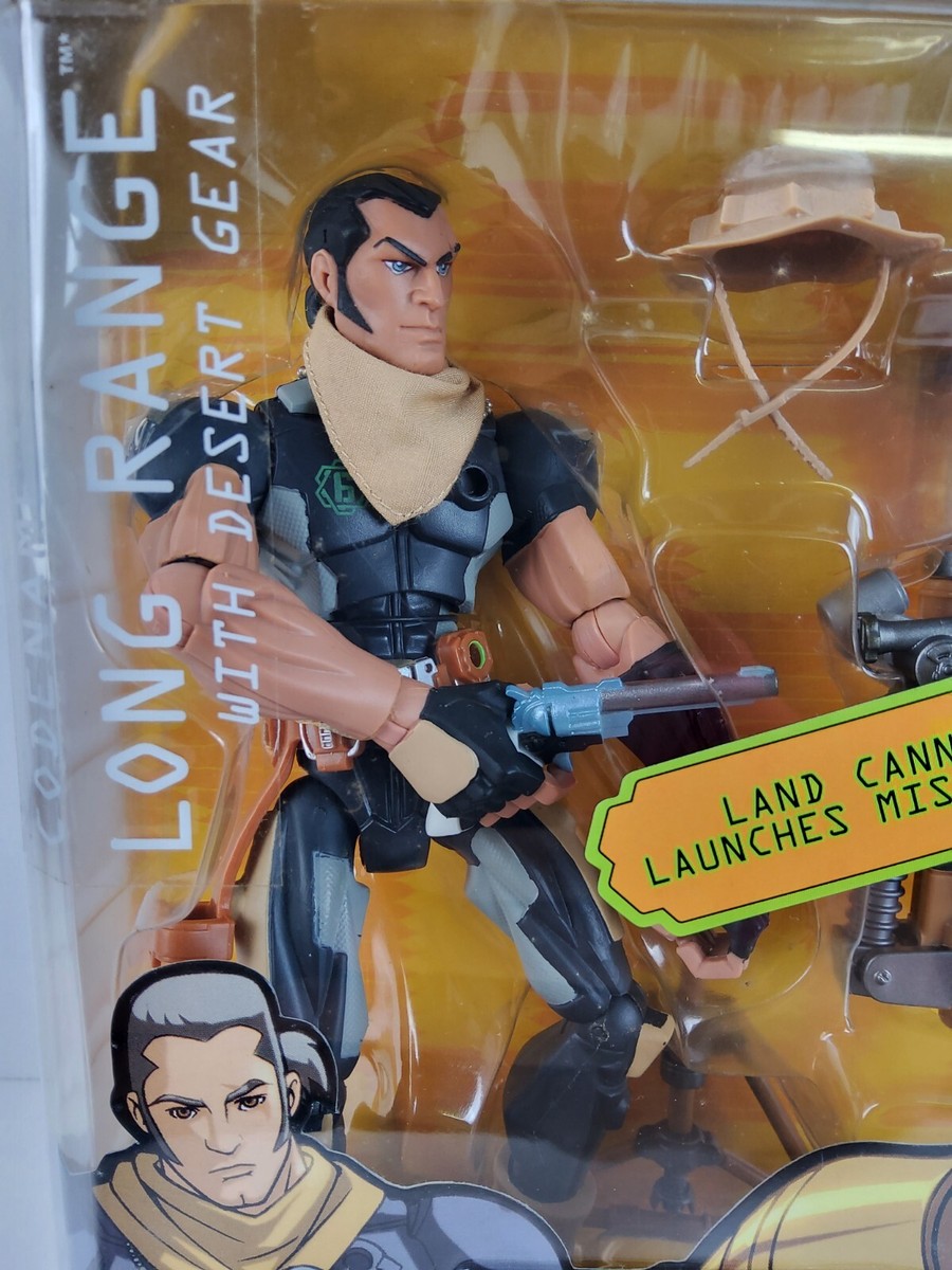 2006 Hasbro GI Joe Sigma 6 Codename: Long Range with Desert Gear
