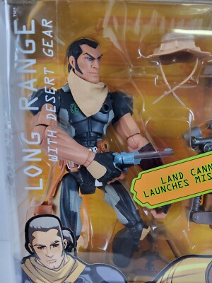 2006 Hasbro GI Joe Sigma 6 Codename: Long Range with Desert Gear