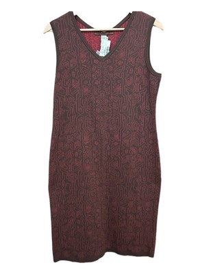 Peruvian Connection NWOT Pima Cotton Knit Sleeveless A-Line Soft Sweater Dress M