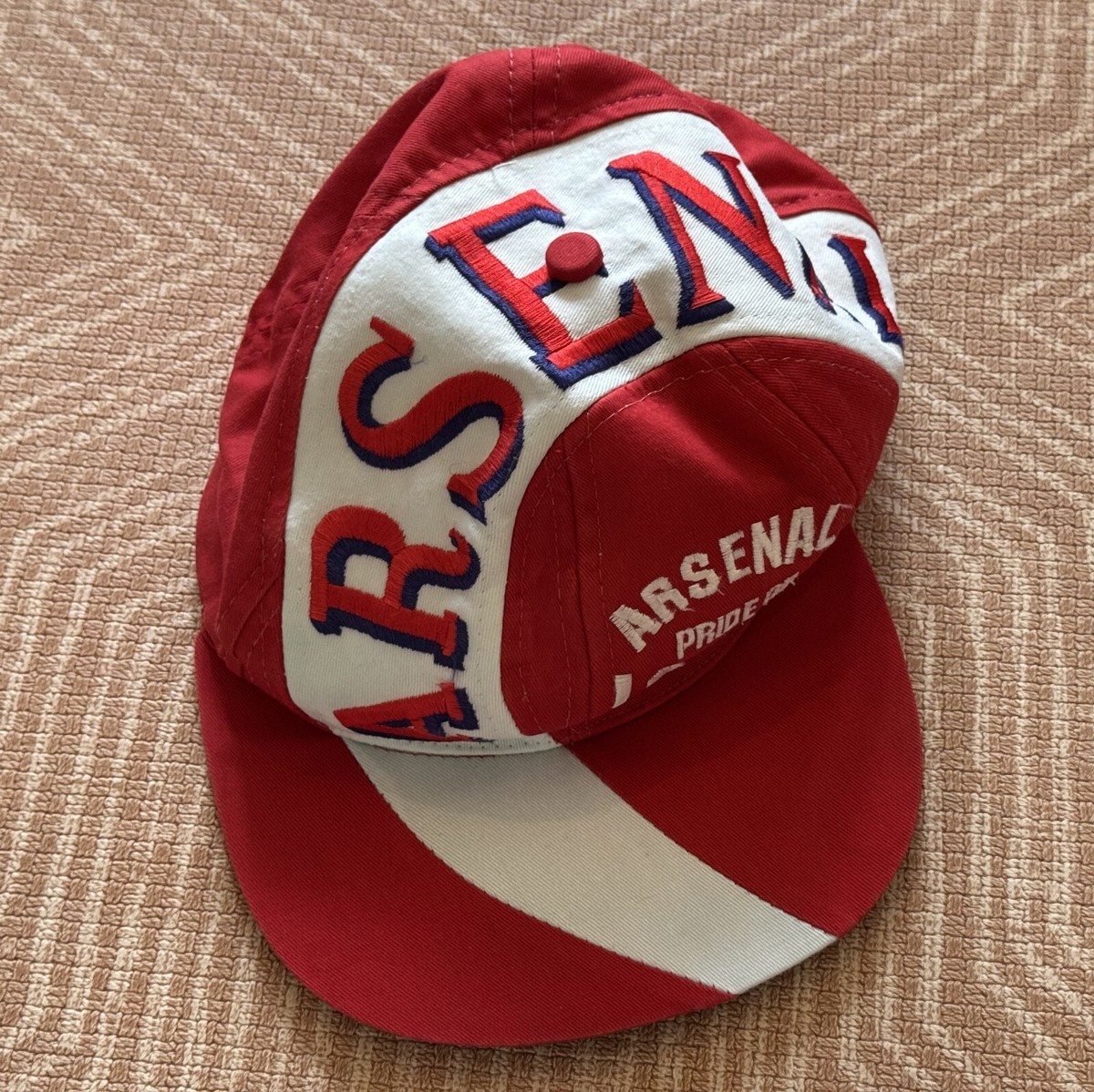 【超希少】アーセナル ARSENAL キャップ【激レア】 Original 90s Vintage Arsenal London Embroidered Baseball Cap