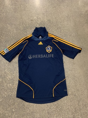 Adidas LA Galaxy MLS David Beckham 2008 Jersey Mens Small Y2K Embroidered - 第 3/10 張圖片
