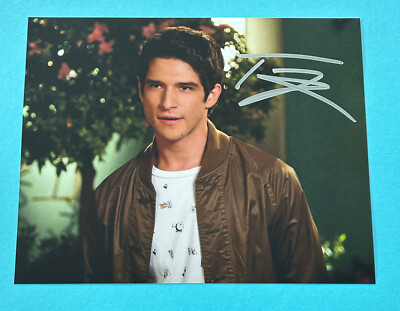 Tyler Posey  -  TEEN WOLF   - signed, original Autogramm !!!
