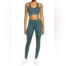 Outdoor Voices TechSweat Flex 7/8 Legging Evergreen Green Size Medium