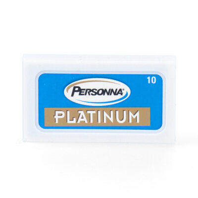 Personna Platinum Stainless Steel Double Edge Rasierklingen Packungsinhalt 10 St