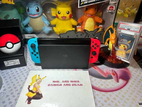 Nintendo Switch OLED-Modell HEG-001 Handheld-Konsole - 64GB - sehr geringe Gebrauchsspuren