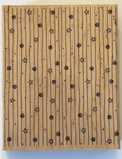 Hero Arts SPARKLE BACKGROUND Wood Mount Rubber Stamp